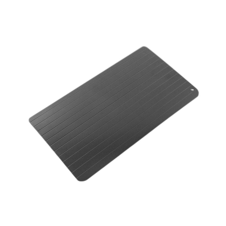 Innovagoods Placa de Descongelacion Rapida de Alimentos - Antiadherente - Estable - Ahorro Energetico - Aleacion Metalica - Uso