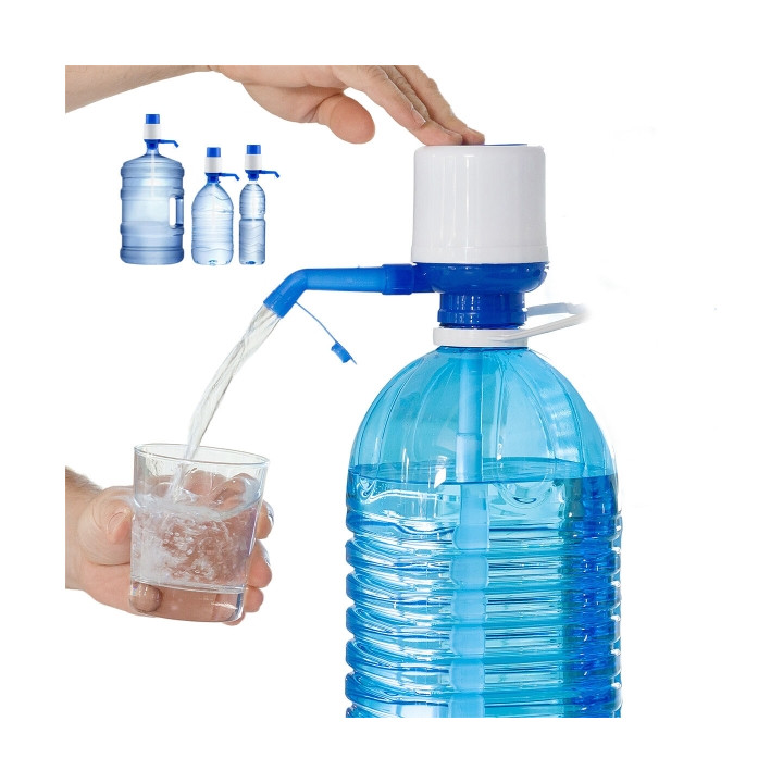 Innovagoods Watler Dispensador de Agua XL para Garrafas hasta 12L - Polipropileno - Libre de BPA - Sistema Antigoteo - Incluye 3