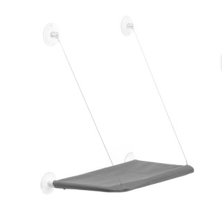 Innovagoods Catlax Hamaca Colgante para Gatos - Tela Transpirable - Firme Sujecion - Multiposicion - Facil Instalacion - Ligero