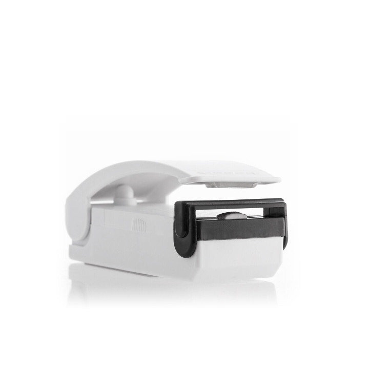 Innovagoods Selladora de Bolsas con Iman - Sellado Hermetico - Prolonga la Conservacion de Alimentos - Funciona con Pilas - Port