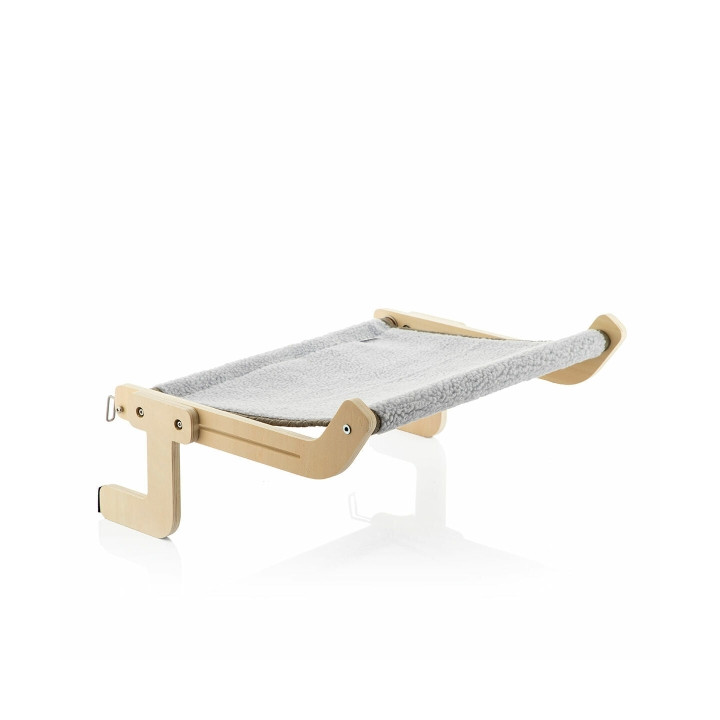 Innovagoods Hamacat Hamaca Colgante para Gatos - Facil Instalacion - Tela Transpirable - Apto para Lavadora - Multiposicion - So