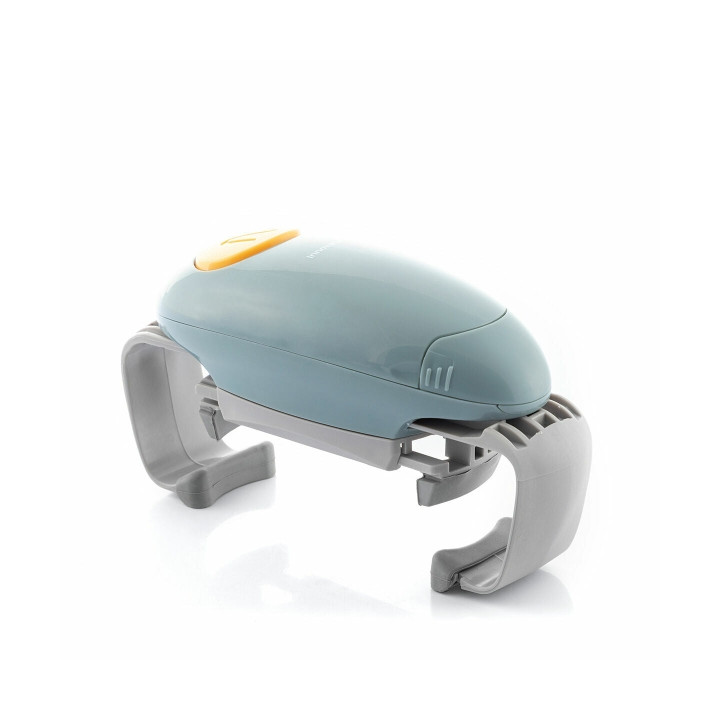 Innovagoods Lloucan Abridor de Botes y Tarros Electrico - Automatico - Facil de Usar - Ajustable - Funciona con 2 Pilas Aa - Aut