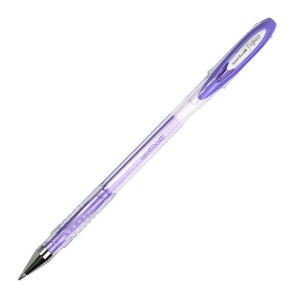 Uni-ball Signo Angelic Colour Boligrafo de Gel - Punta de Acero Inoxidable 0.7 mm. - Trazo 0.45 mm - Tinta Gel - Color Violeta