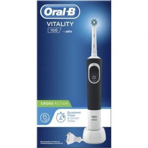 Cepillo Dental Braun Oral-B Vitality 100 Crossaction/ Negro
