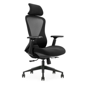 Cromad Gama Senior SE5000 Silla de Oficina - Piston de Gas de Grado 4 - Soportes Lumbar y Cervical Ajustables - Respaldo de Mal