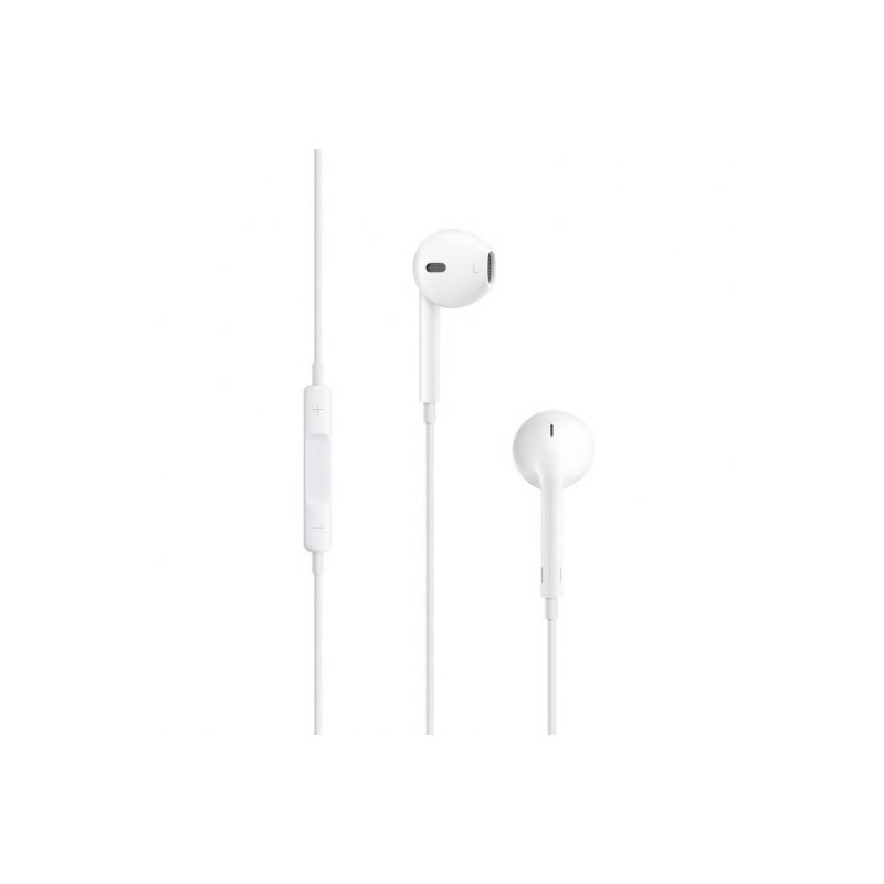 Apple EarPods Auriculares Binaurales - Microfono Integrado - Control de Volumen - Jack 3.5mm - Color Blanco Apple EarPods Auriculares Binaurales - Microfono Integrado - Control de Volumen - Jack 3.5mm - Color Blanco