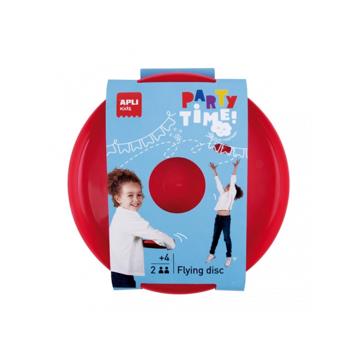 Apli Disco Volador Party Time - Perfecto para Aire Libre - Fomenta Ejercicio y Socializacion