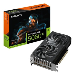 Gigabyte GeForce RTX 5060 TI Tarjeta Grafica WINDFORCE MAX OC 18GB GDDR7-3x DP