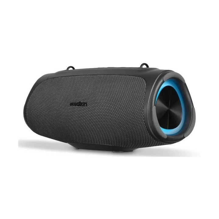 Medion Life P61746 M Altavoz 30W - Bluetooth 5.3 - Modo Broadcast - Resistente al Agua - Hasta 42 Horas de Autonomia - Iluminaci