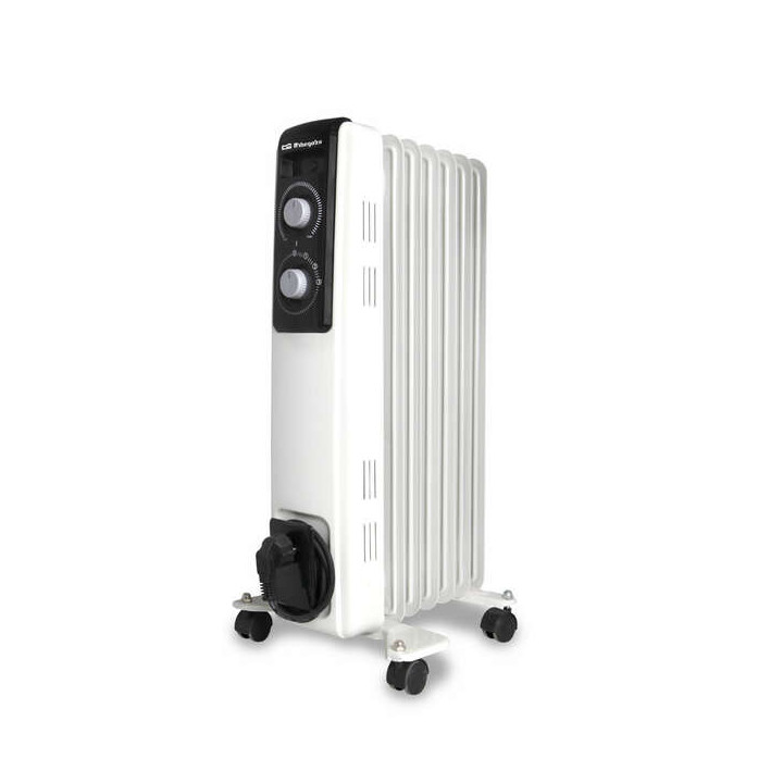 Orbegozo RF Radiador de Aceite Confort Series - Potencia Ajustable - Diseño Elegante - Alta Inercia Termica - Facil Manejo y Tra