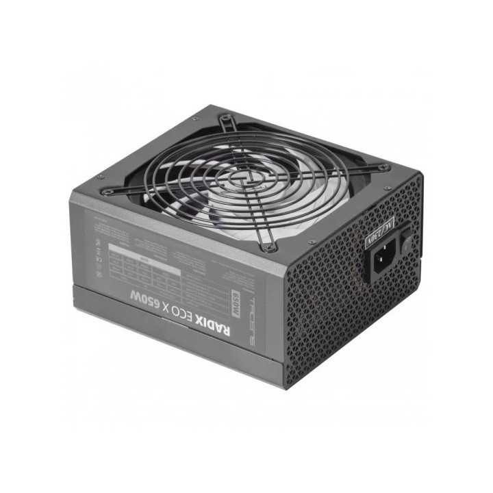 Tacens Radix ECO X 650 Fuente de Alimentacion 650W ATX - PFC Activo - Ventilador 140mm