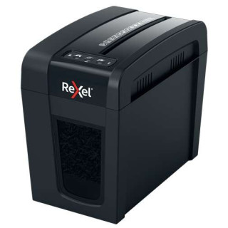 Rexel Secure X6-SL Whisper-Shred Destructora de Papel Manual Corte en Particulas P-4 - Destruye hasta 6 Hojas - Tecnologia de B