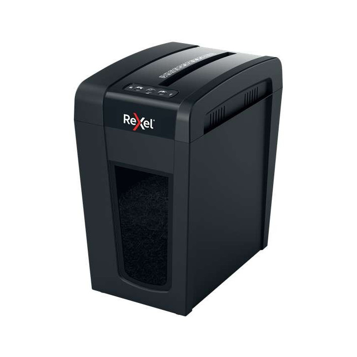 Rexel Secure X10-SL Whisper-Shred Destructora de Papel Manual Corte en Particulas P-4 - Destruye hasta 10 Hojas a la Vez - Tecn