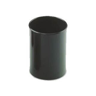 Faibo Cubilete Redondo 7.8x10cm - Fabricado en Poliestireno - 100% Reciclable - Color Negro