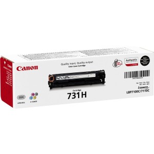 Canon LBP7100CN/7110CW MF8230CN Toner Negro 731HBK 2.400 paginas alta capacidad