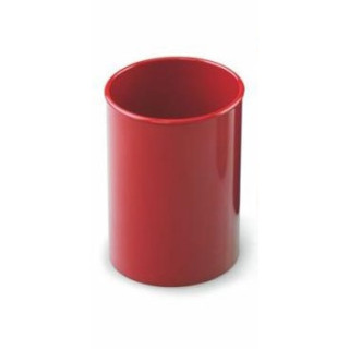 Faibo Cubilete Redondo 7.8x10cm - Fabricado en Poliestireno - 100% Reciclable - Color Rojo