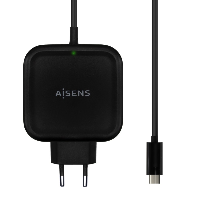 Aisens Cargador 65W PD3.0 QC3.0 1xUSB-C 1.2m - Color Negro Aisens Cargador 65W PD3.0 QC3.0 1xUSB-C 1.2m - Color Negro