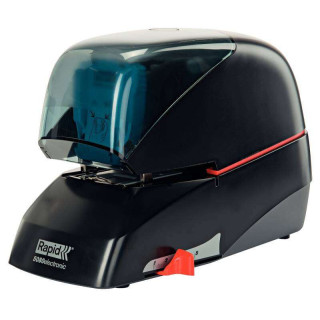 Rapid Grapadora Electrica Supreme R5080E 80 Hojas - Carga de Cartucho - Duradera - Negro
