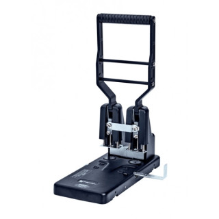 Rexel HD 2300 Taladro Perforador para Gruesos hasta 300 Hojas - Punzones 6mm - Mango Extralargo - Guia Metalica con Bloqueo - P