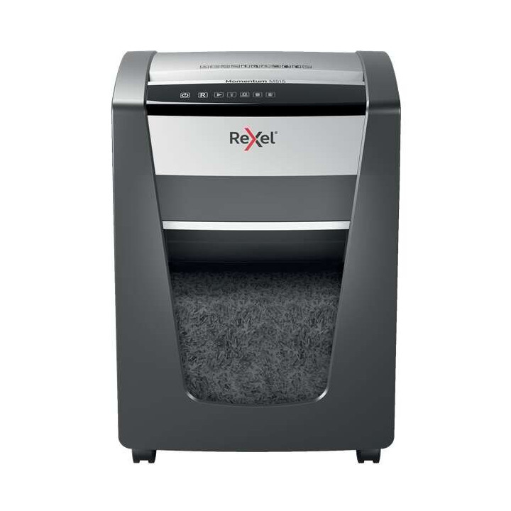 Rexel Momentum M515 Destructora de Papel Manual Micro Corte - Destruye hasta 15 Hojas - 30L