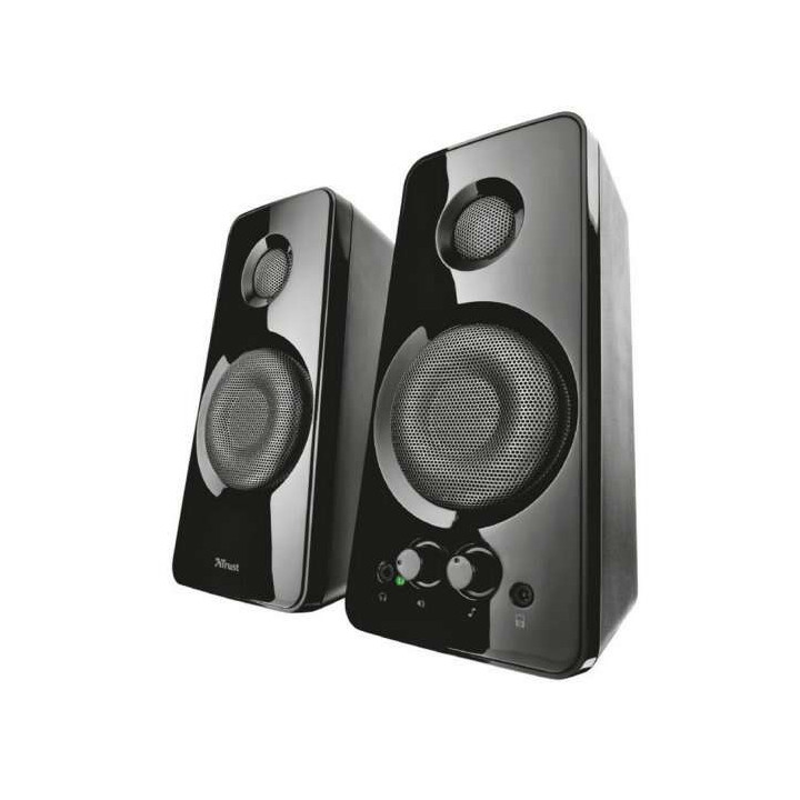 Trust Tytan Altavoces USB 2.0 36W - Control de Bajos y Volumen - Entrada Jack 3.5mm