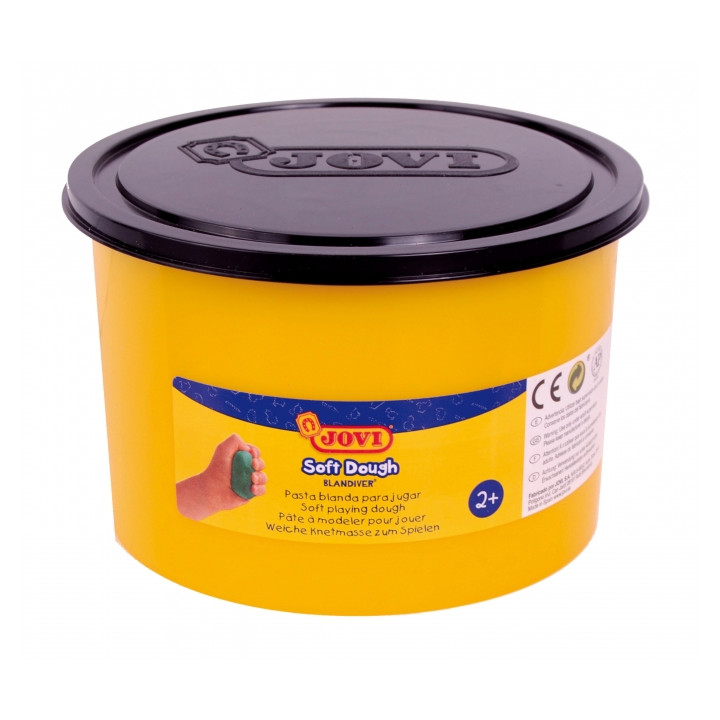 Jovi Soft Dough Blandiver Bote de Pasta de Modelaje 460gr - Blanda y Flexible - Facil de Amasar y Moldear - Ideal para Iniciacio