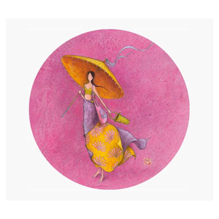 Pictura Gaëlle Boissonnard Iman Redondo - 56 mm - Impresas en Papel con Certificacion FSC