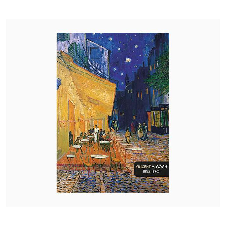 Pictura Cuaderno A6 - 105x150mm - Grapado - 48 Paginas con Lineas - Papel con Certificacion FSC