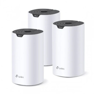 TP-Link Deco S7 Sistema WiFi Mesh Inteligente Doble Banda AC1900 - 3 Unidades Deco - 3 Puertos Ethernet LAN (RJ-45) - Tecnologia
