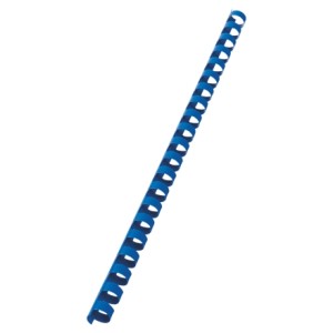 GBC Canutillo Encuadernacion Combbind - 8mm - Duradero y Resistente - Azul