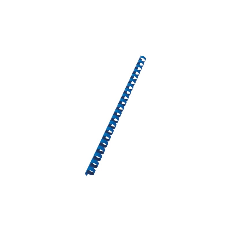 GBC Canutillo Encuadernacion Combbind - 8mm - Duradero y Resistente - Azul