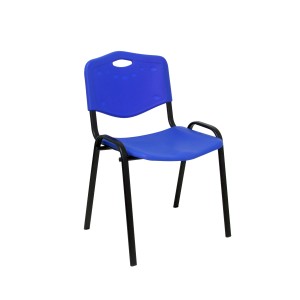 Pack 1 sillas Robledo PVC azul