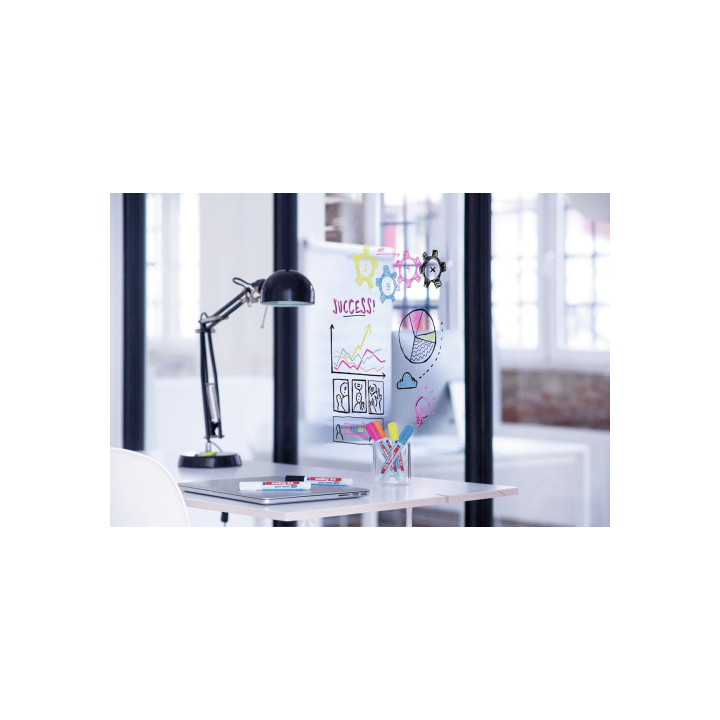 MARCADOR DE PUNTA REDONDA PARA CRISTAL GROSOR DE TRAZO: 1,5 - 3 MM COLOR: 06. NARANJA EDDING 95-06