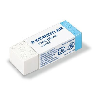 GOMA DE BORRAR COMBI RASOPLAST (42X19X13 MM) STAEDTLER 526 BT30