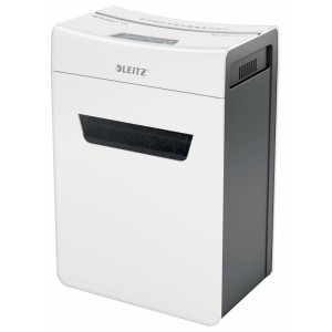 Leitz IQ Protect Premium 10x Destructora - Super Silenciosa y Compacta - Papelera Extraible - Tritura 10 Hojas - Capacidad Pape