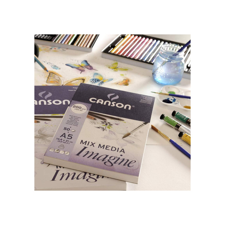 BLOC IMAGINE 25 HOJAS A1 200G CANSON C200005969