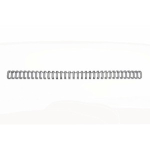 GBC Wirebind Encuadernacion de Alambre 9.5mm - A4 Negro (100) - Profesional Duradero Flexible - Color Negro