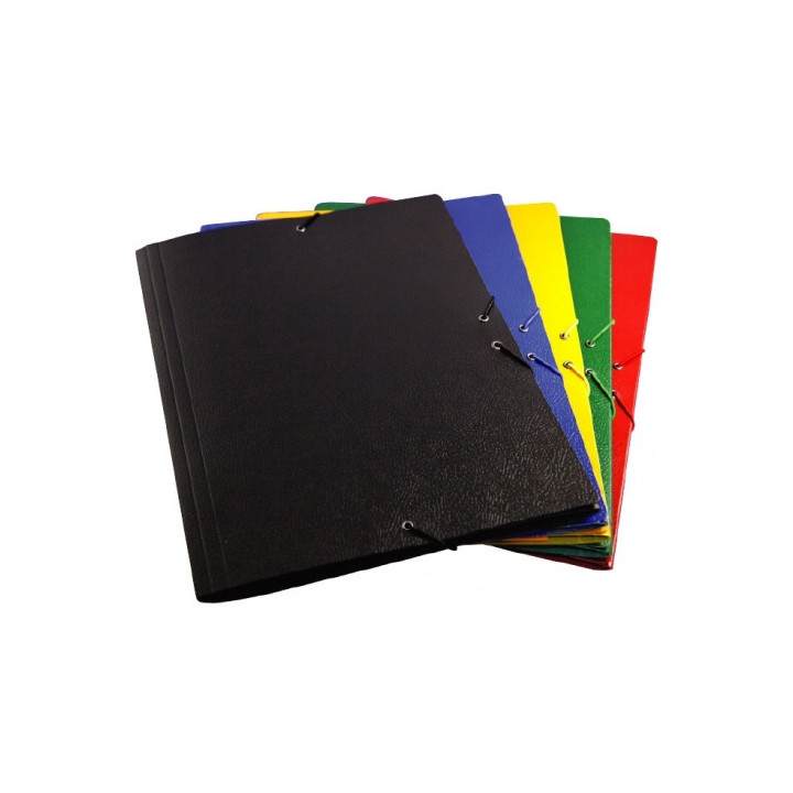 CARPETA CARTON COMPACTO GOFRADO Nº 8.FOLIO GOMA SOLAPA AZUL MARIOLA 5285AZ