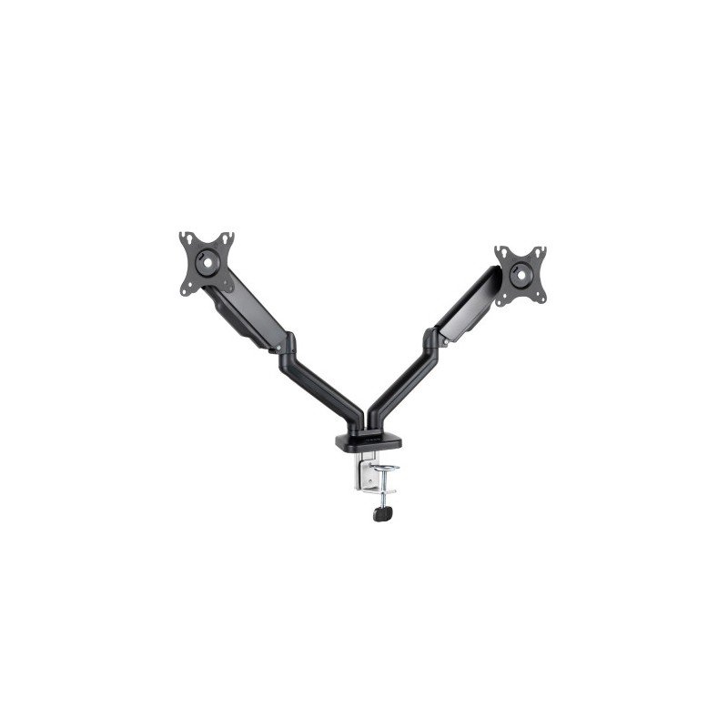 Tooq soporte mesa pant. gira incli 2 brazos 17-32 negro Tooq soporte mesa pant. gira incli 2 brazos 17-32 negro