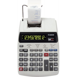 Canon MP120-MG-ES  Calculadora de Impresion con Pantalla LCD de 1 Linea 12 Digitos - Impresion en Negro y Rojo - Diseño de Tec