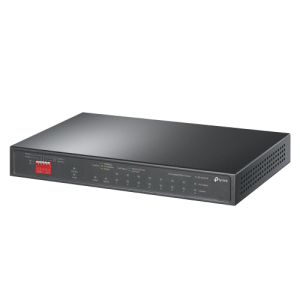 Tp-link 10-port gigabit desktop switch with 6-port poe+ and 2-port poe++. tl-sg1210pp