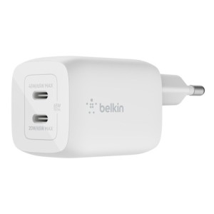 Belkin 65w pd pps dual usb-c gan charger - universal
