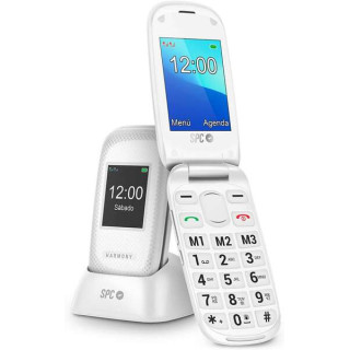 SPC Telefono Movil para Mayores con Botones Grandes - Tapa y Botones Retroiluminados - Boton SOS y Botones de Marcacion Directa