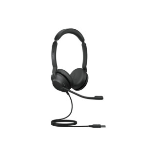 Jabra Evolve2 30 MS  Auriculares con Microfono USB - Cancelacion de Ruido - Diadema Ajustable - Controles en Auricular - Cable