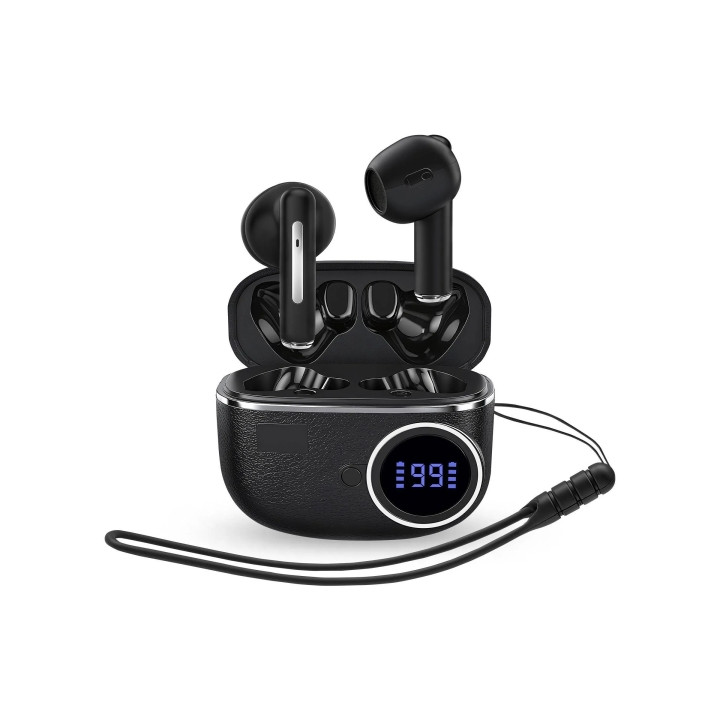 Energy Sistem ChargeView TWS Auriculares - Bluetooth 5.4 - Tecnologia True Wireless - 20h Autonomia - Display con Estado de Bate