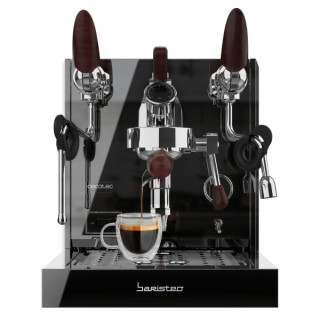 Cecotec Baristeo Excelsa Cafetera Expresso - Capacidad 330ml - Presion 15bar - Deposito de 330ml - Pantalla Digital - Temperatur