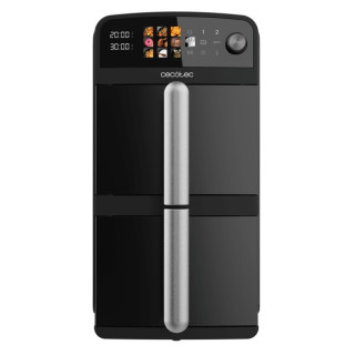 Cecotec Cecofry DuoLevel 10000 Freidora de Aire Doble - Potencia 2400W - Capacidad 10L - Temperatura Regulable - Pantalla Tactil