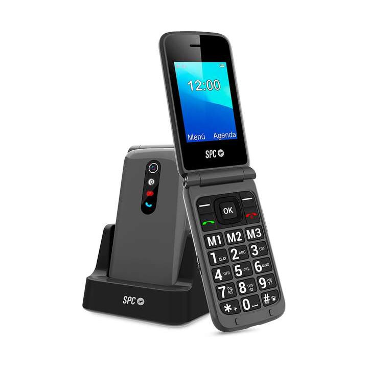 SPC Stella 2 Telefono Movil Boton SOS - de Tapa para Personas Mayores - Boton de Emergencias - Botones y Teclas Grandes - Ayuda