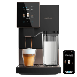 Cecotec Cremmaet Compactccino Connected Black Rose Cafetera Expresso Automatica - Molinillo - Capacidad 150g de Cafe - Presion 1