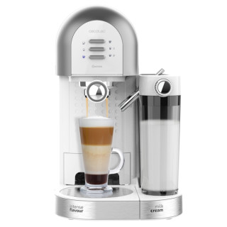 Cecotec Power Instant-ccino 20 Chic Serie Bianca Cafetera Expresso Compatible con Capsulas - Potencia 1470W - Presion 20bar - De